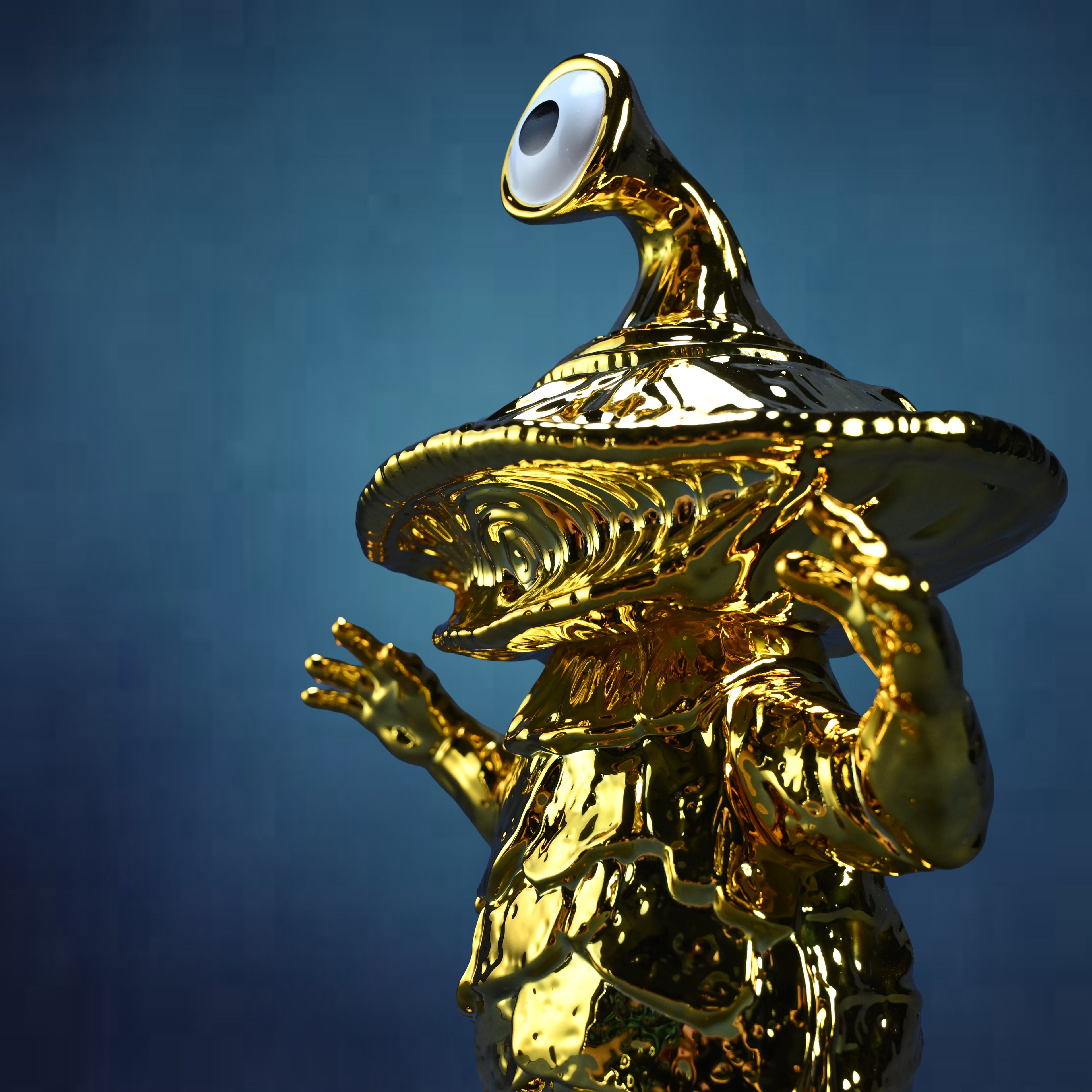 MEDAGON - GOLD CHROME VERSION